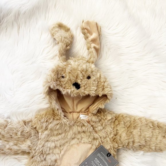 NEW Pottery Barn Kids BABY DOG HALLOWEEN COSTUME 0-6 3 MONTHS *brown puppy - Picture 13 of 15